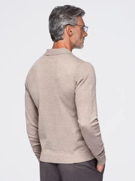 Polo majica Ombre bež
