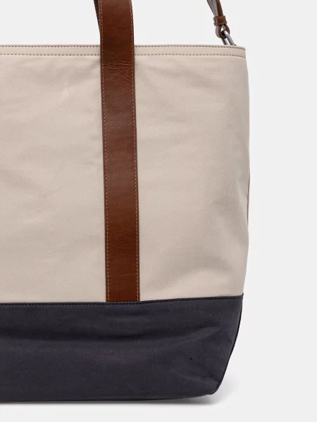 Táska Tommy Hilfiger Th Casual Tote bézs