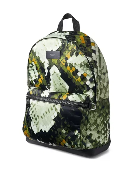 Rucsac Jimmy Choo cu imagine verde