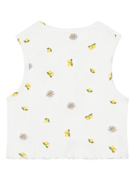 Dětské top Guess bílý