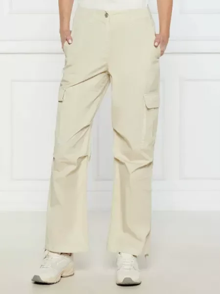 Tommy Jeans Cargo nadrág | Relaxed fit bézs