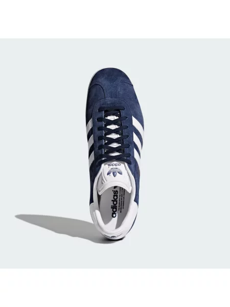 Sneakersy Adidas Originals klasyczne zamszowe niebieskie
