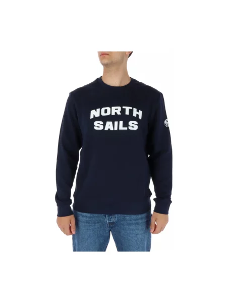 Lniana bluza North Sails niebieska
