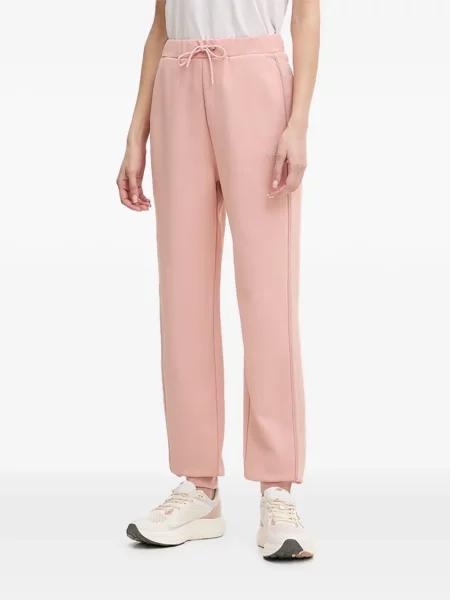 Pantaloni Guess alergare cu cordon roz