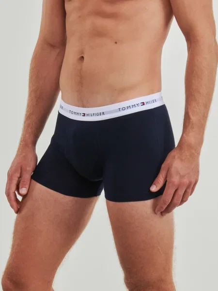 Tommy Hilfiger Underwear Boxeralsók tengerészkék / szürke / piros / fehér fekete