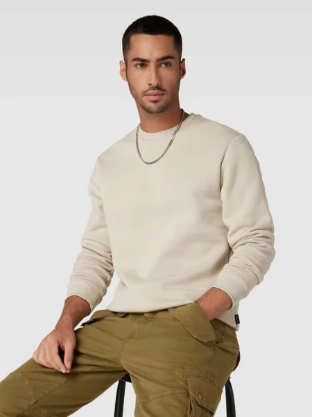 Bluza z efektem melanżu Only & Sons biała