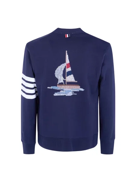 Kardigan Thom Browne niebieski