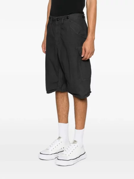 Pantaloni scurți cargo Visvim negru