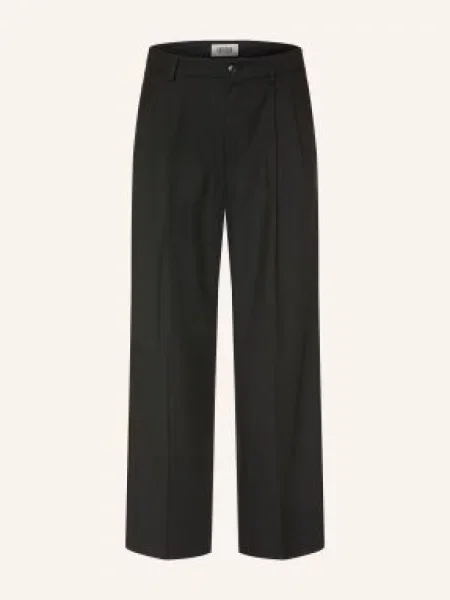 Drykorn Spodnie Leek O Kroju Regular Fit schwarz