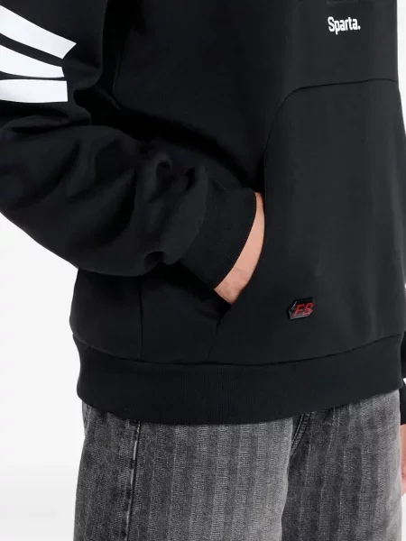 Pălărie Adidas cu dungi cu imagine de costum albastru
