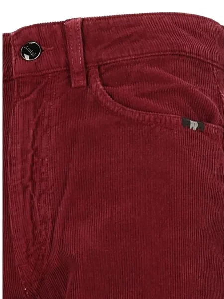 Pantaloni Amish de catifea cord roșu