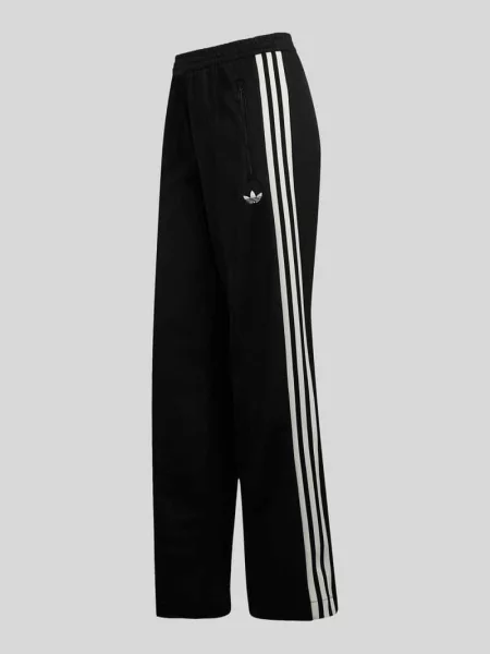 Spodnie dresowe o kroju regular fit z detal z logo Adidas Originals czarne