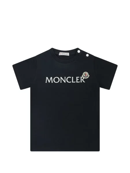 Koszulka dziecięca Moncler Enfant niebieska