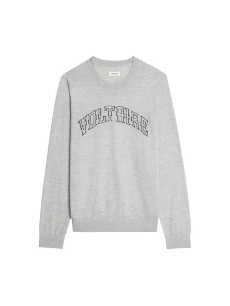 Bluza Zadig & Voltaire z kaszmiru szara