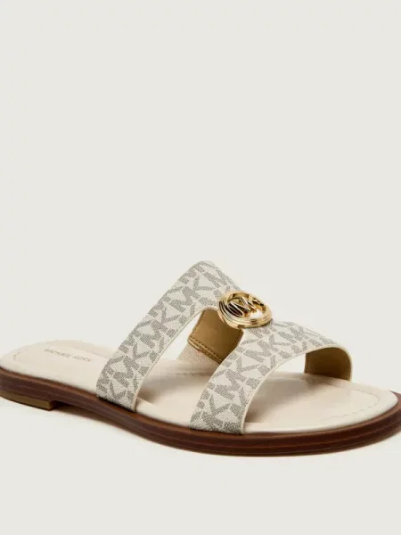 Michael Kors Șlapi ERIN FLAT bej