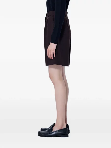 Pantaloni scurți Max Mara maro
