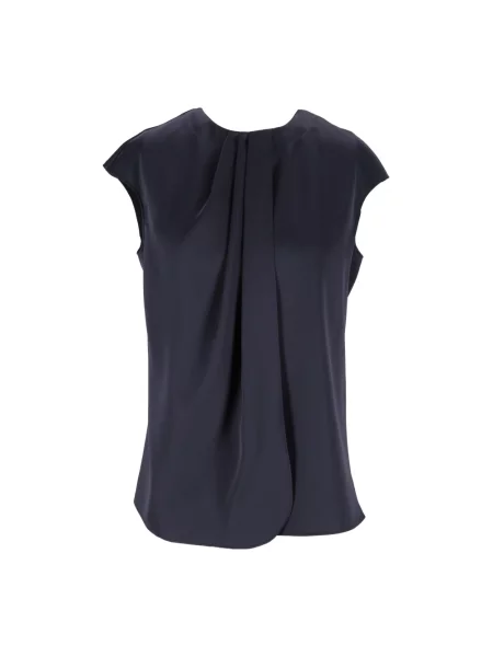 Top Emporio Armani niebieski