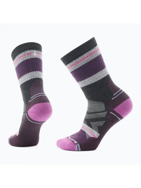 Női Smartwool Hike Full Cushion Saturnsphere Crew trekking zokni szén színben. Méret: EU szürke
