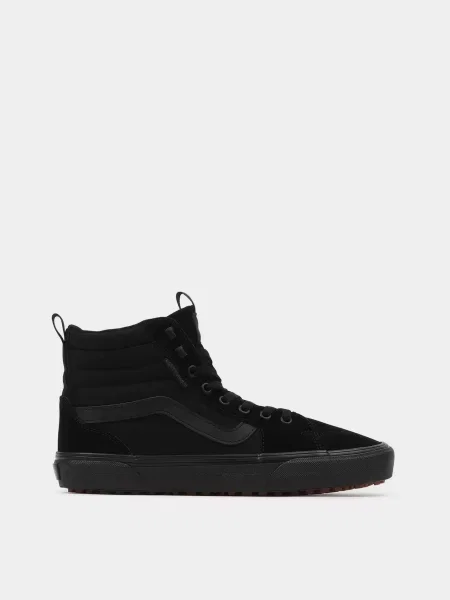 Vans Кеди високі Замша чорний