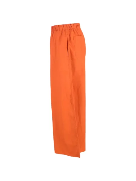 Pantaloni Max Mara portocaliu