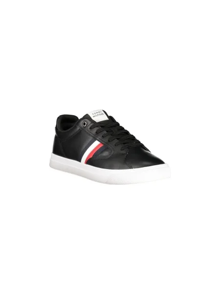 Teniși Tommy Hilfiger din piele negru