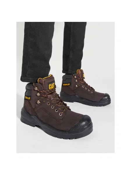 Outdoorová obuv CAT Footwear Striver Bump St S3 hnedá