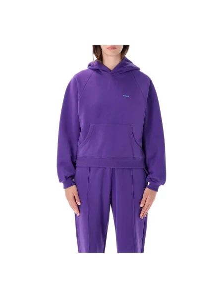 Bluza z kapturem Pangaia z kapturem fioletowa