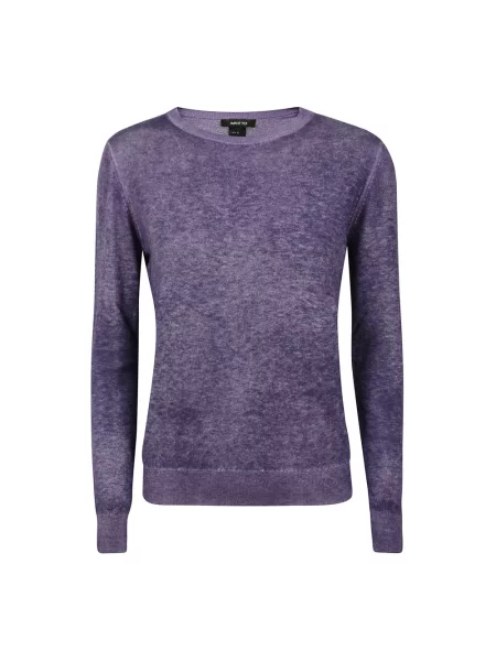 Sweter Avant Toi z kaszmiru fioletowy