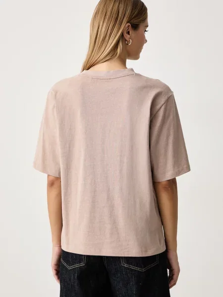 BOSS Orange T-shirt beżowa