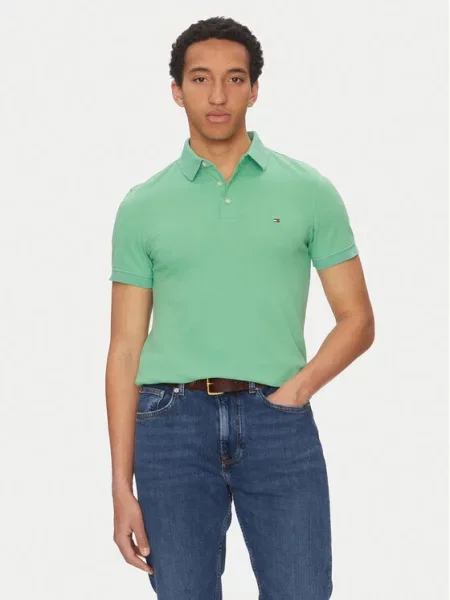 Tommy Hilfiger Polo zielony