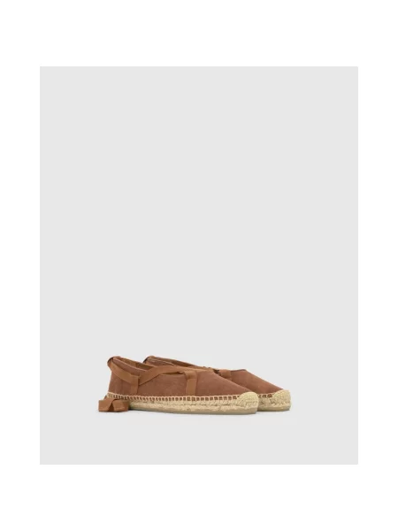 Espadryle Castaner brązowe