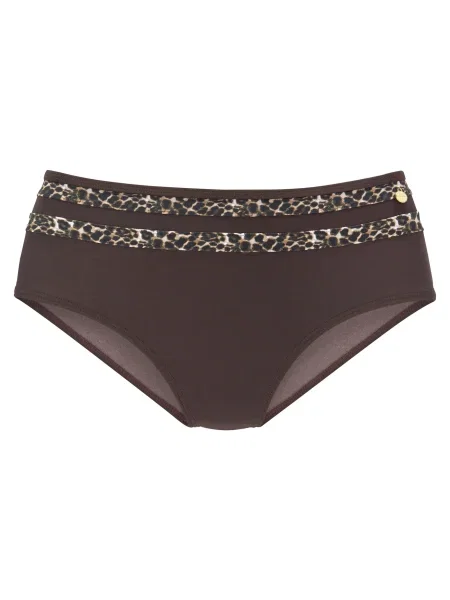 LASCANA Bikini hlačke / rjava bež