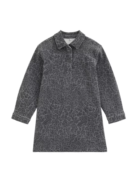 WE Fashion Rochie denim / închis gri