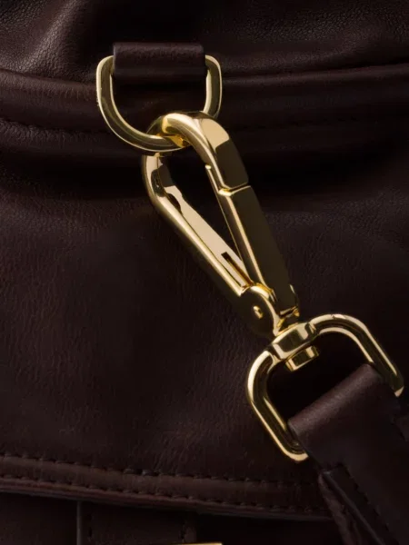 Rucsac Prada din piele maro