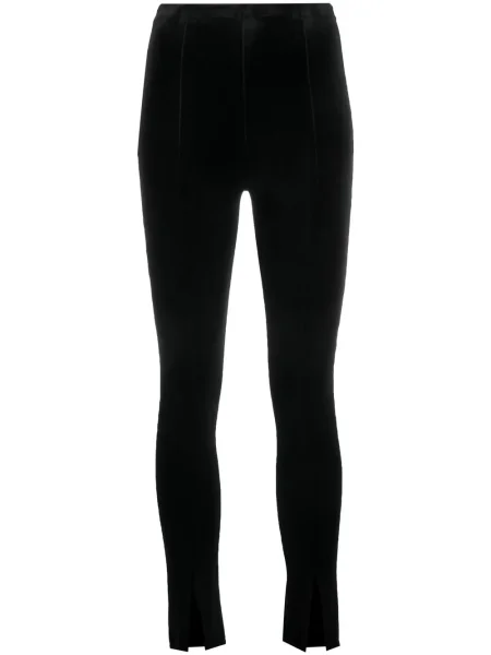 Aksamitne spodnie Alchemy czarne