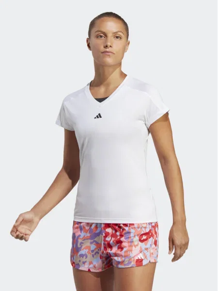Adidas Performance tricou de antrenament Train Essentials alb