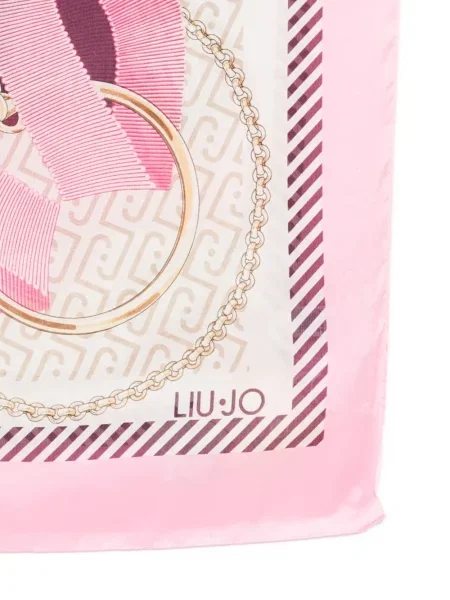 Šal Liu Jo s printom ljubičasta