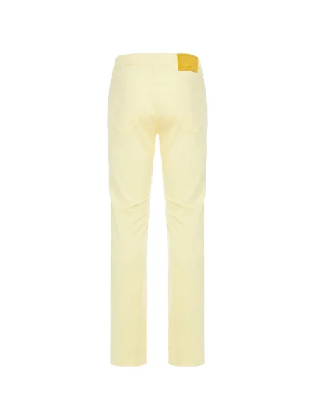 Pantaloni Jacob Cohën galben