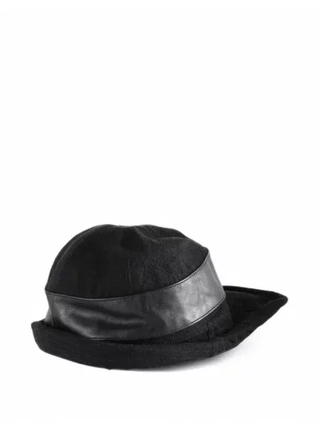 Pălărie Ziggy Chen din piele negru