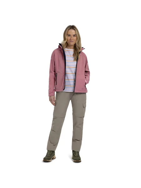 Trespass Fryatt kurtka softshell Light Mulberry Marl różowa