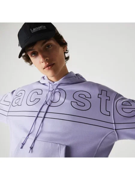 Толстовка Lacoste фиолетовая