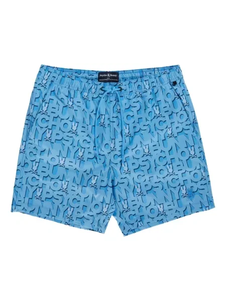 Spodní díl plavek Psycho Bunny modrý