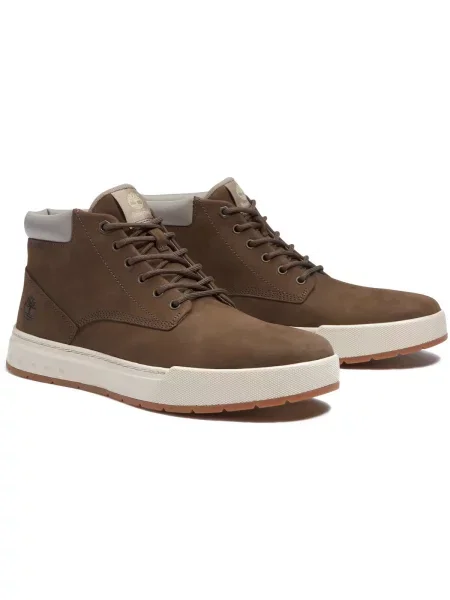 Pantofi Timberland din dantelă maro