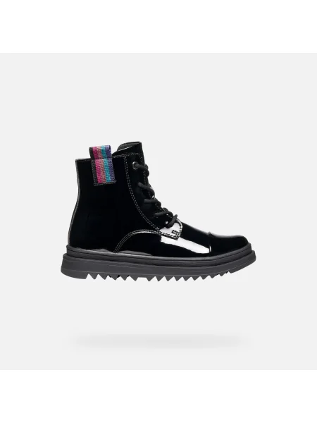 Cizme scurte copii Geox negru