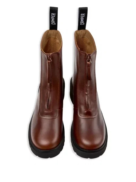 Botine Camper cu platformă maro