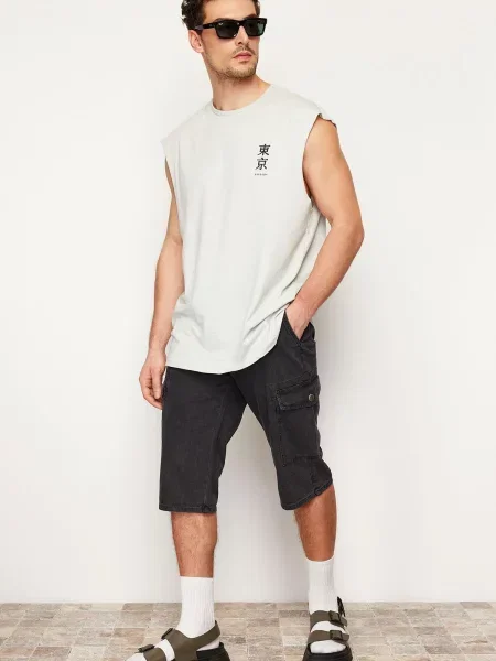 Бермуди Trendyol черно