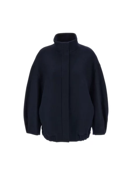 Kurtka Dries Van Noten niebieska