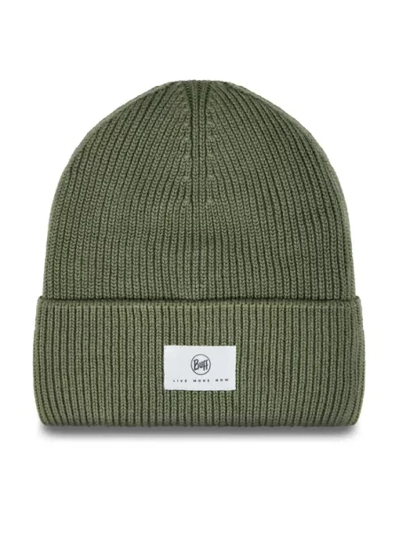 Zimní čepice BUFF Knitted Drisk silversage šedý