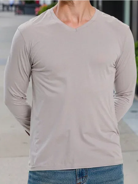 Sinsay tričko Basic béžová