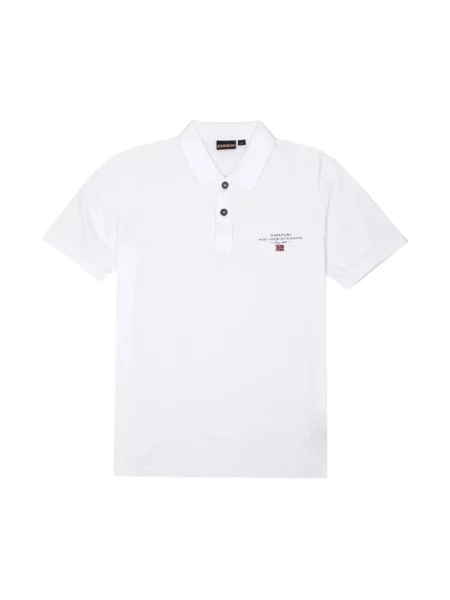 Koszulka polo Napapijri biała